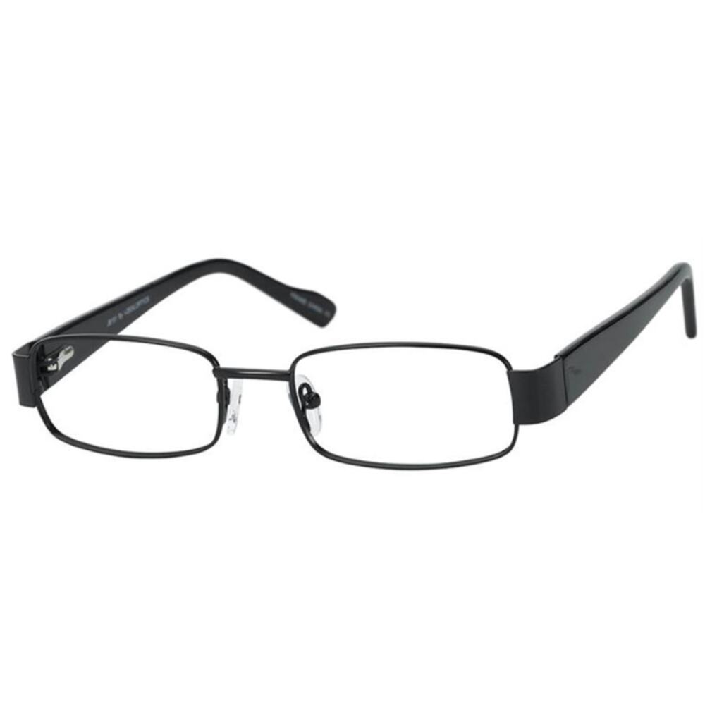 JELLY BEAN JB151 BLACK EYEGLASSES SUNGLASSES FRAME 48-17-130